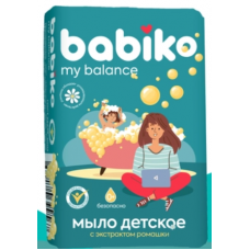 BABIKO My balance Мыло твердое детское с экстрактом Ромашки 100г